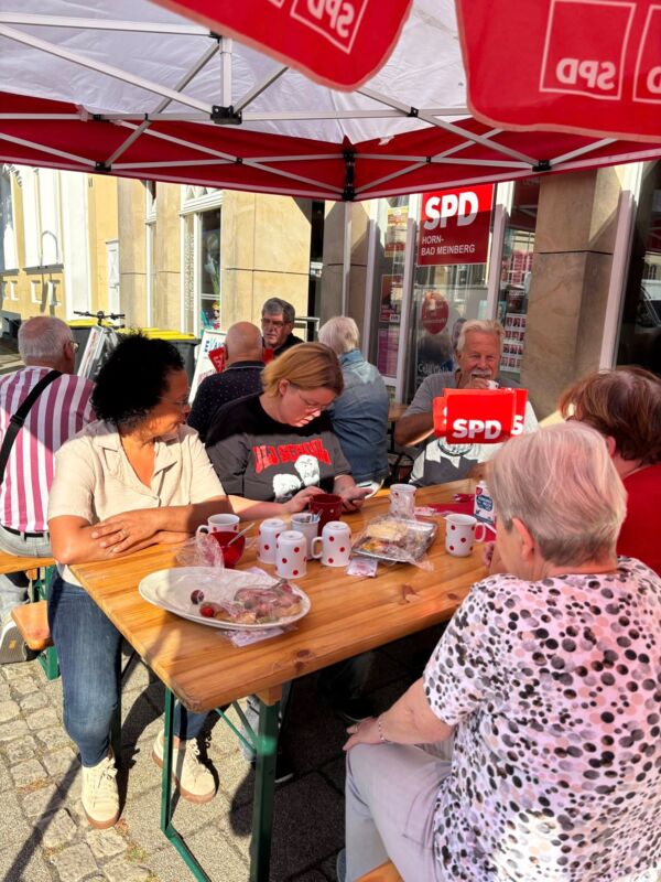 Rotes Frühstück im SPD Bürgertreff