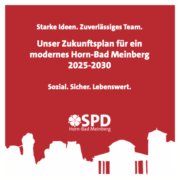 Unser Zukunftsplan für ein modernes Horn-Bad Meinberg • 2025-2030