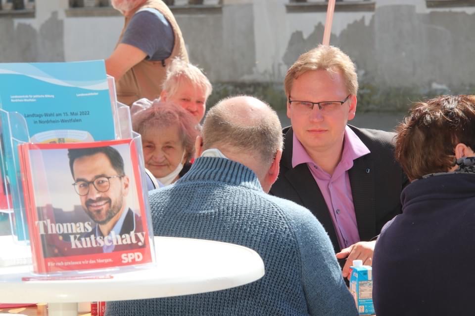 Rotes Frühstück mit Dennis Maelzer